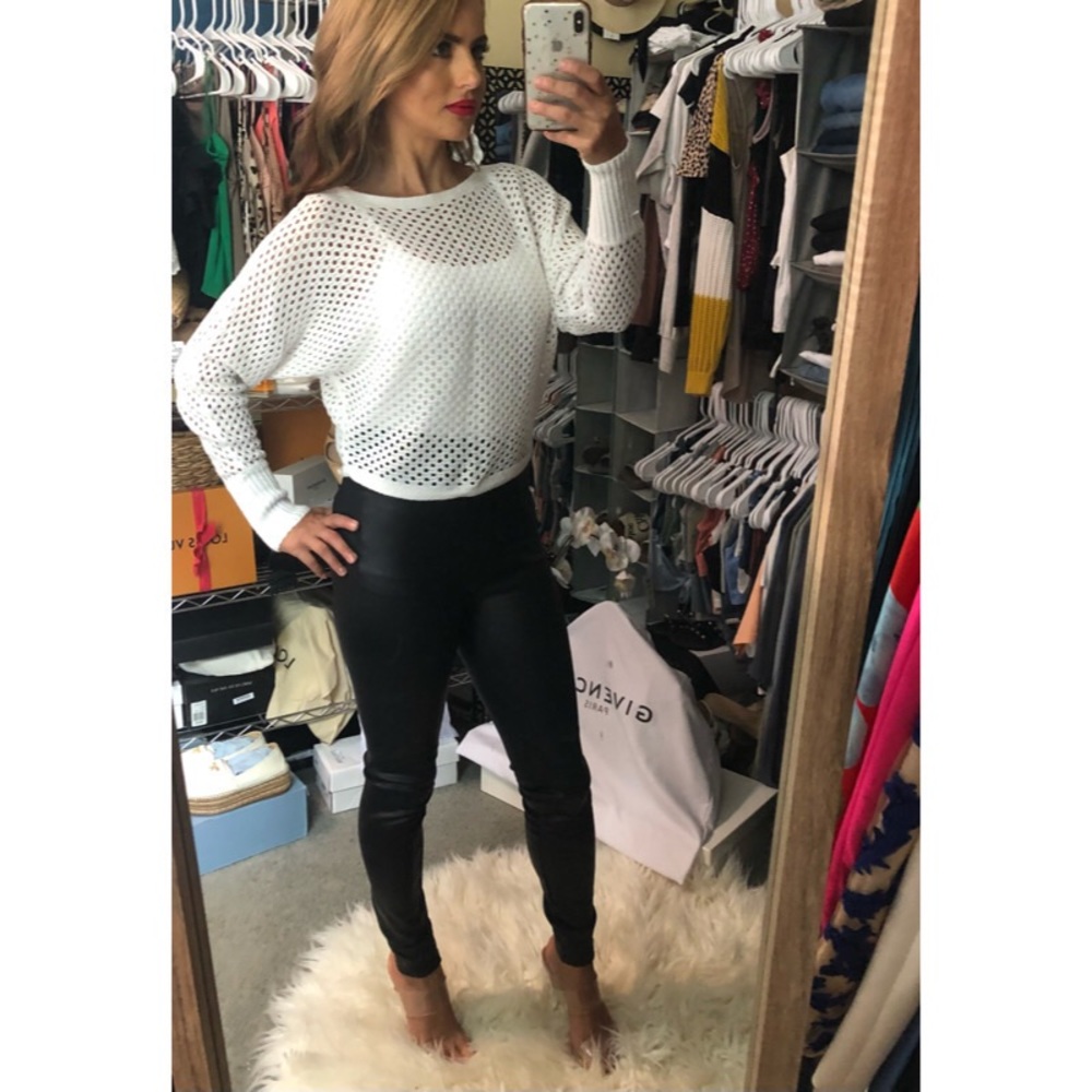 Express Open Stitch Pullover Knit - image 5